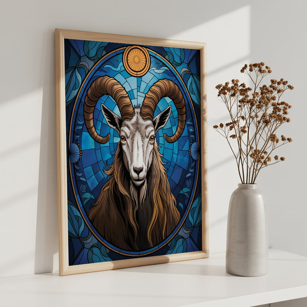 Malen nach Zahlen - Sternzeichen - Steinbock