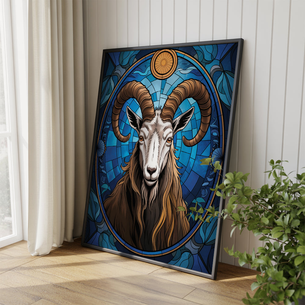Malen nach Zahlen - Sternzeichen - Steinbock