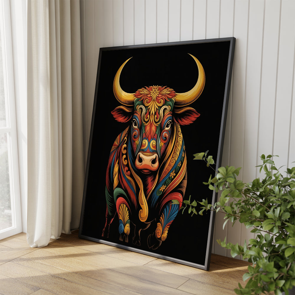 Malen nach Zahlen - Sternzeichen - Stier
