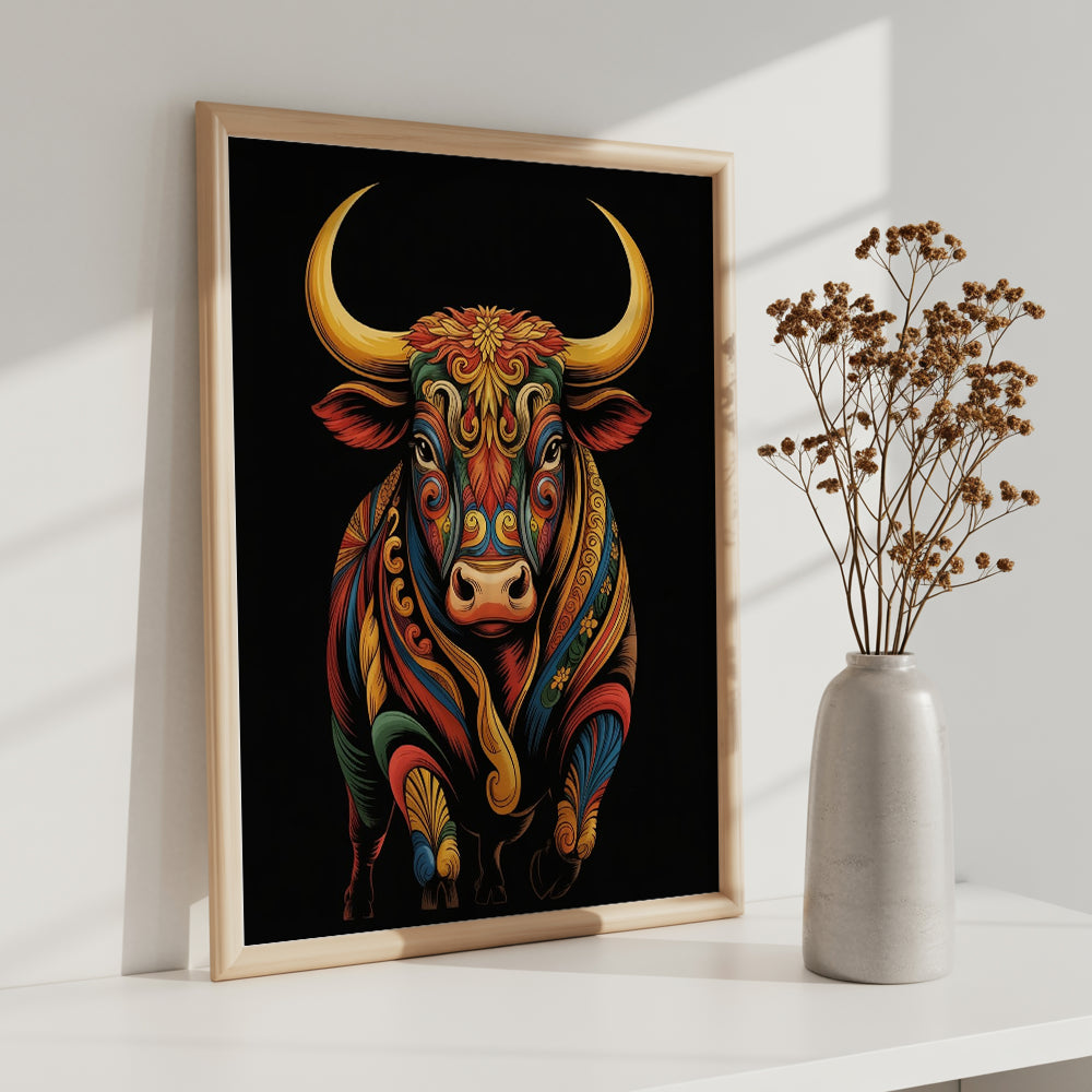 Malen nach Zahlen - Sternzeichen - Stier