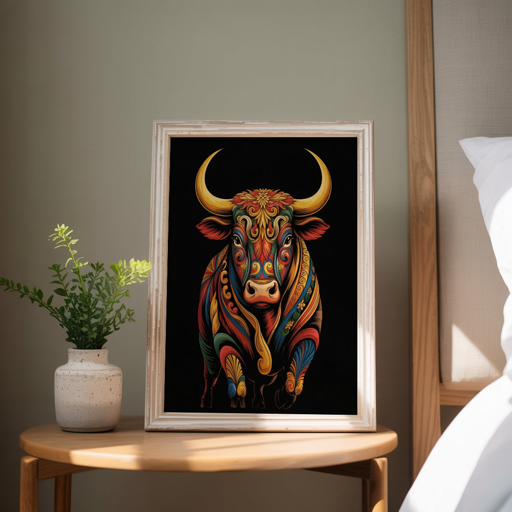 Malen nach Zahlen - Sternzeichen - Stier