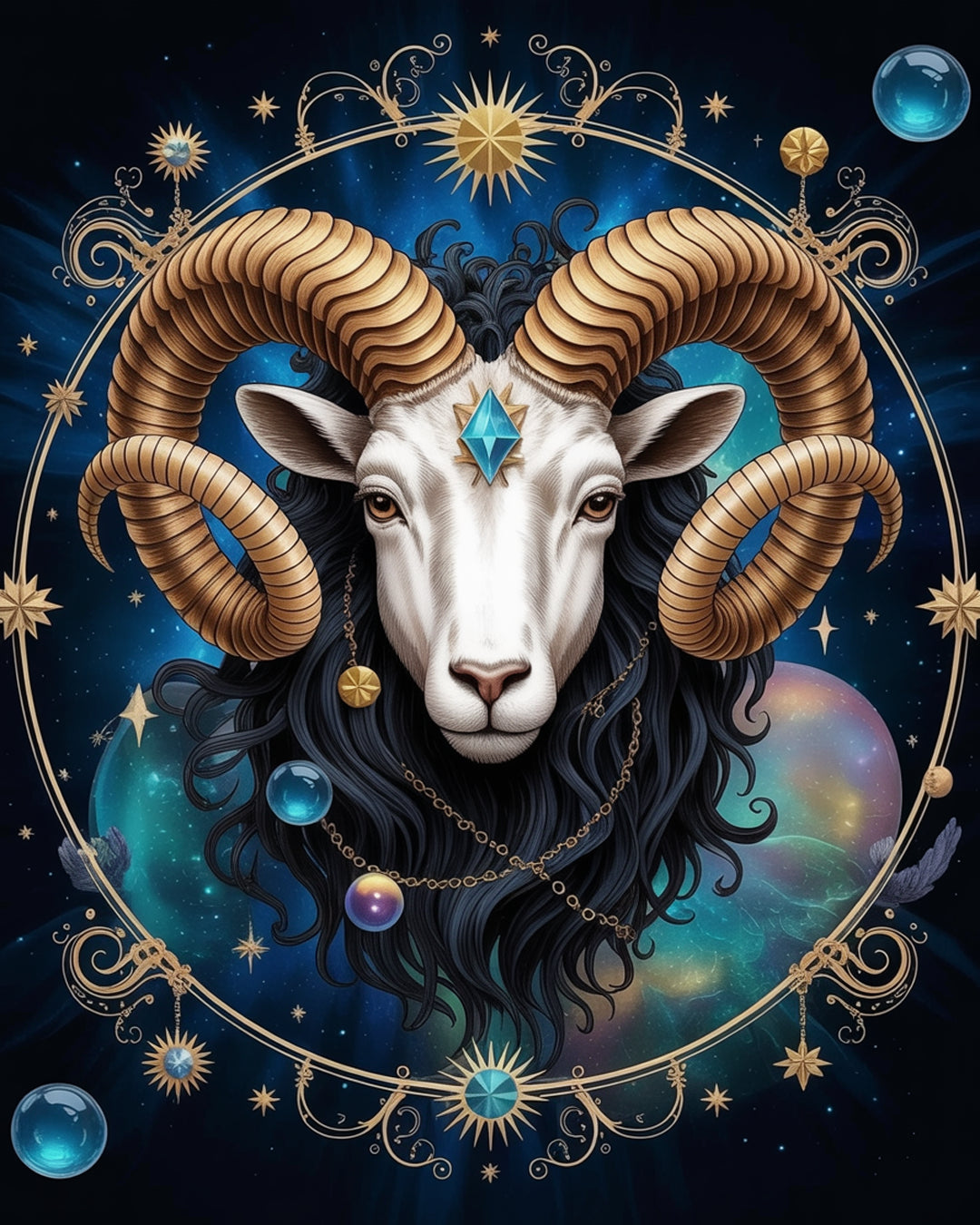 Malen nach Zahlen – Sternzeichen – Widder-6 (4)