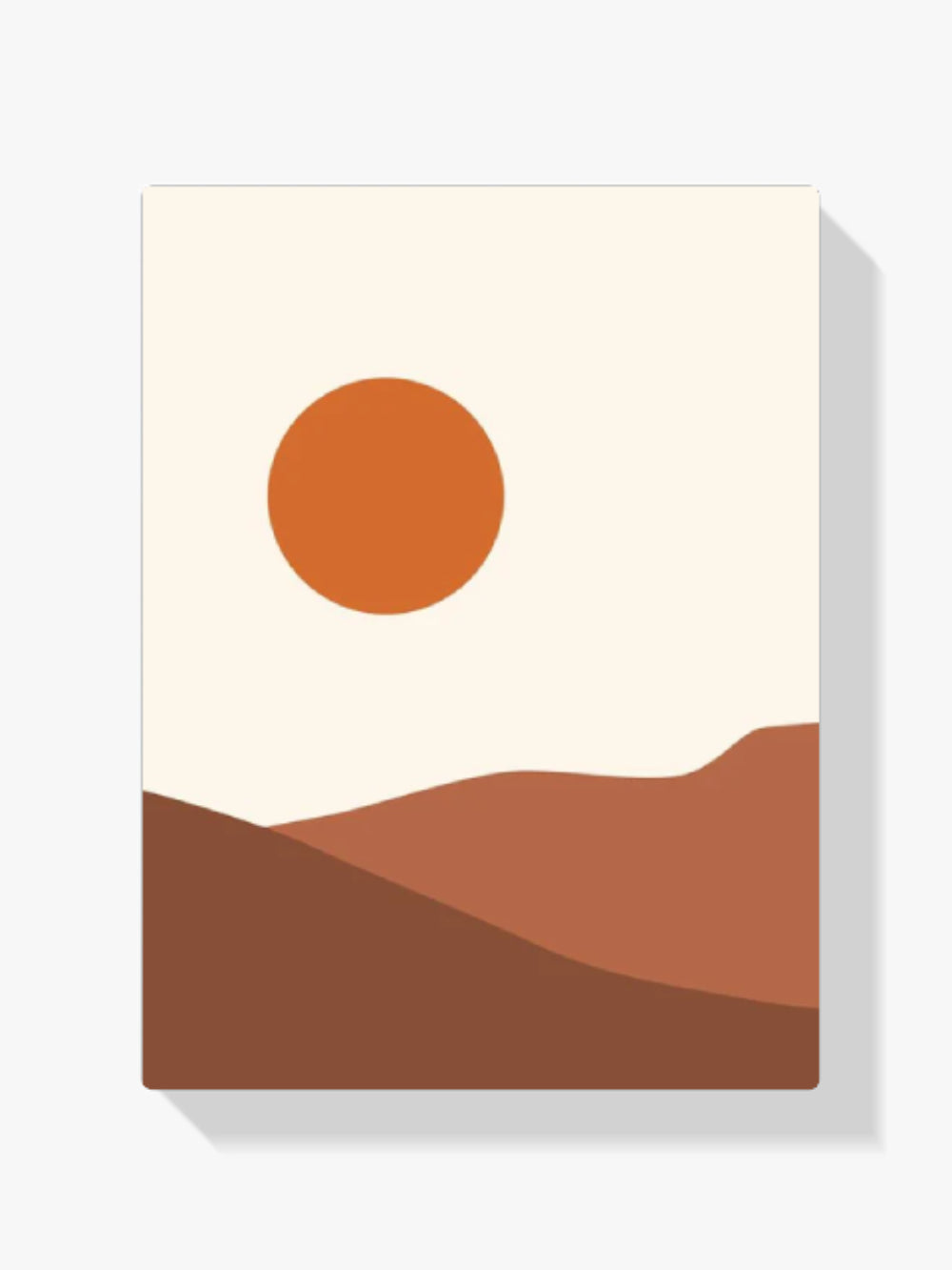 Malen nach Zahlen – Abstrakte Landschaft – 1