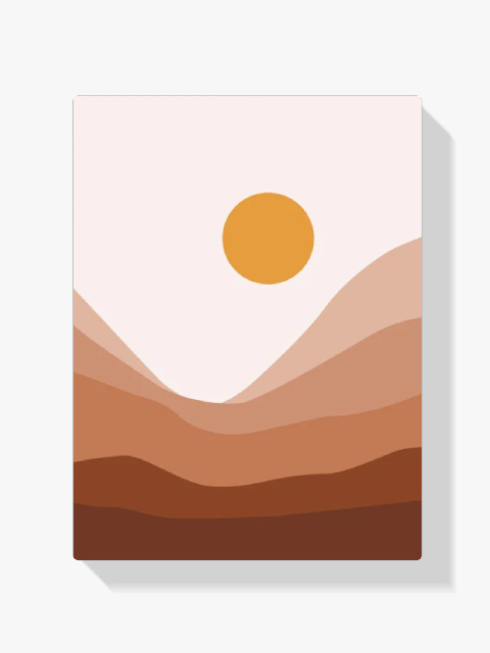 Malen nach Zahlen – Abstrakte Landschaft – 2