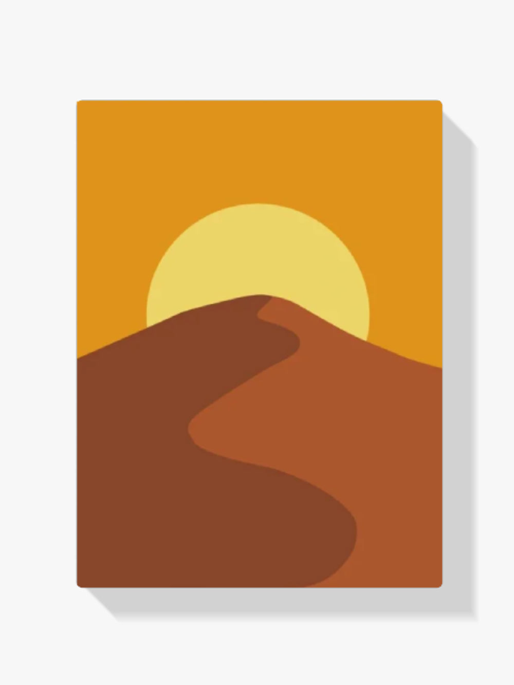 Malen nach Zahlen – Abstrakte Landschaft – 3