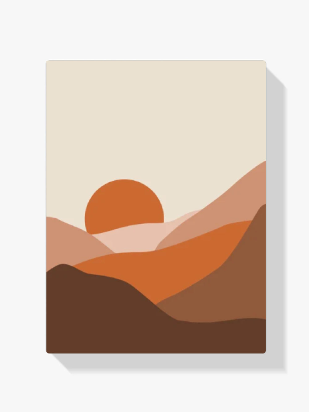 Malen nach Zahlen – Abstrakte Landschaft – 6