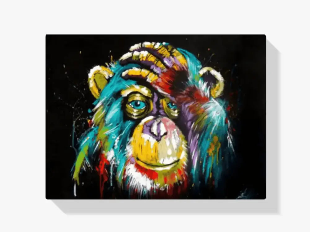 Malen nach Zahlen – Affen