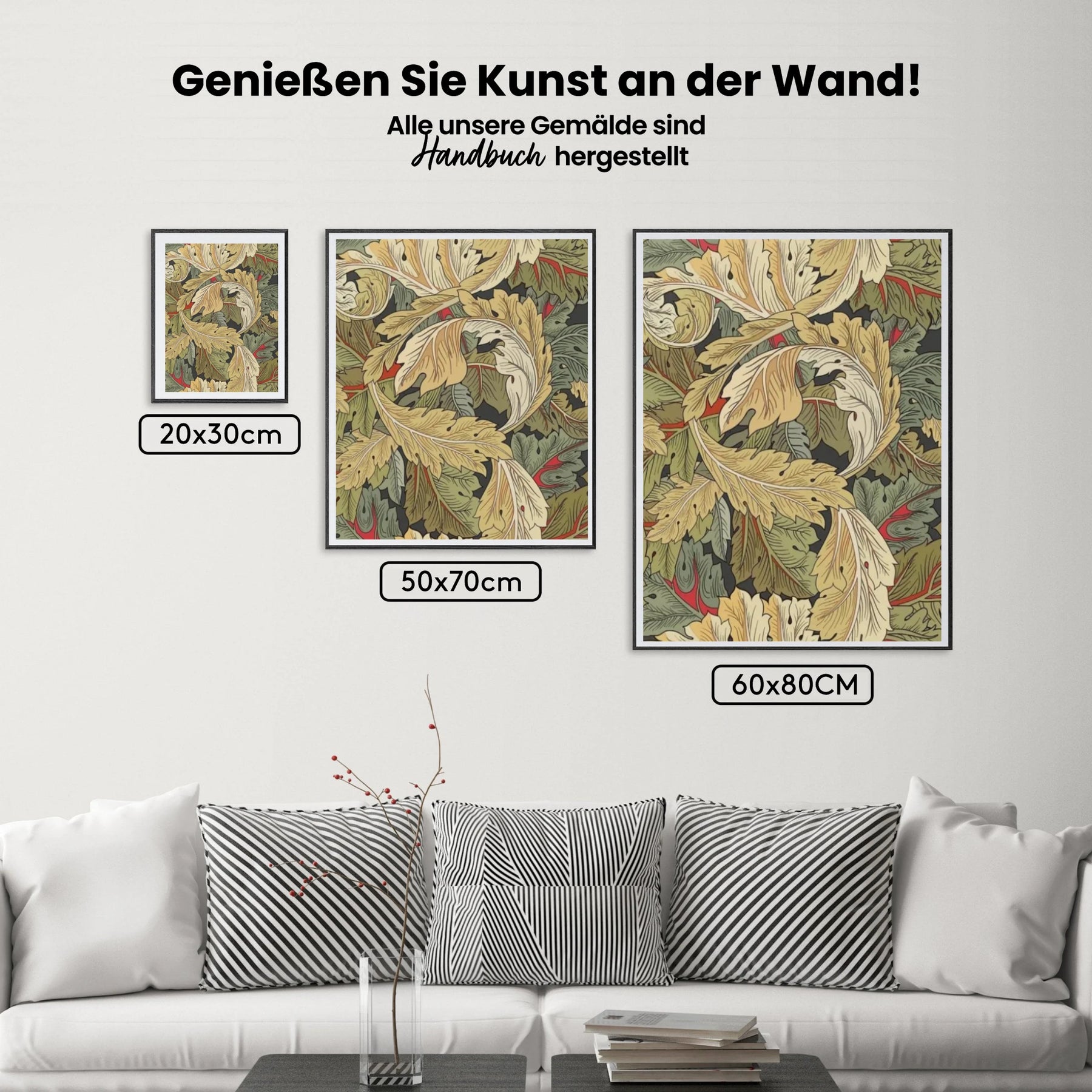 Malen nach Zahlen – Akanthus