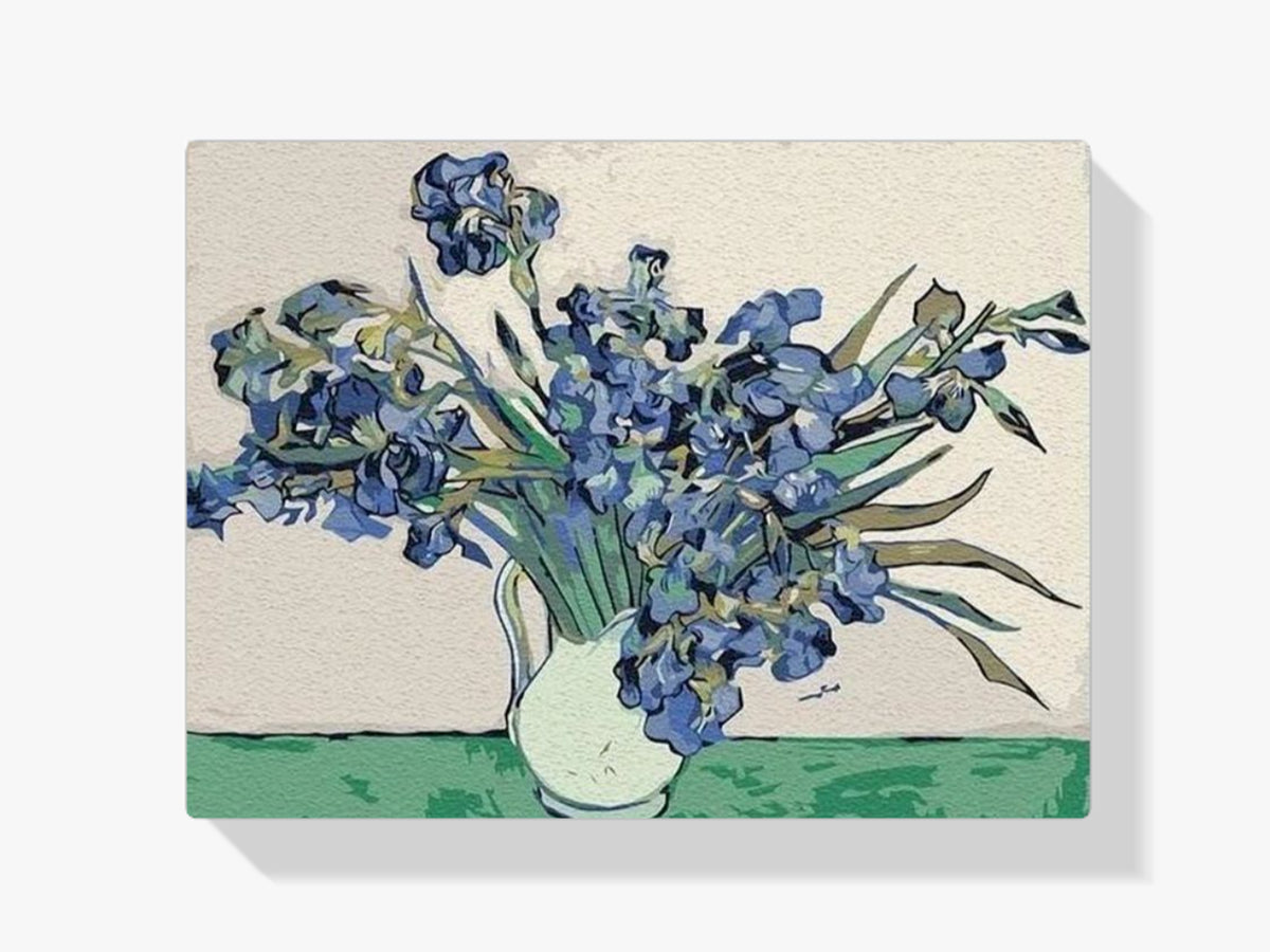 Malen nach Zahlen – Banksy – Blumen in Vase Van Gogh