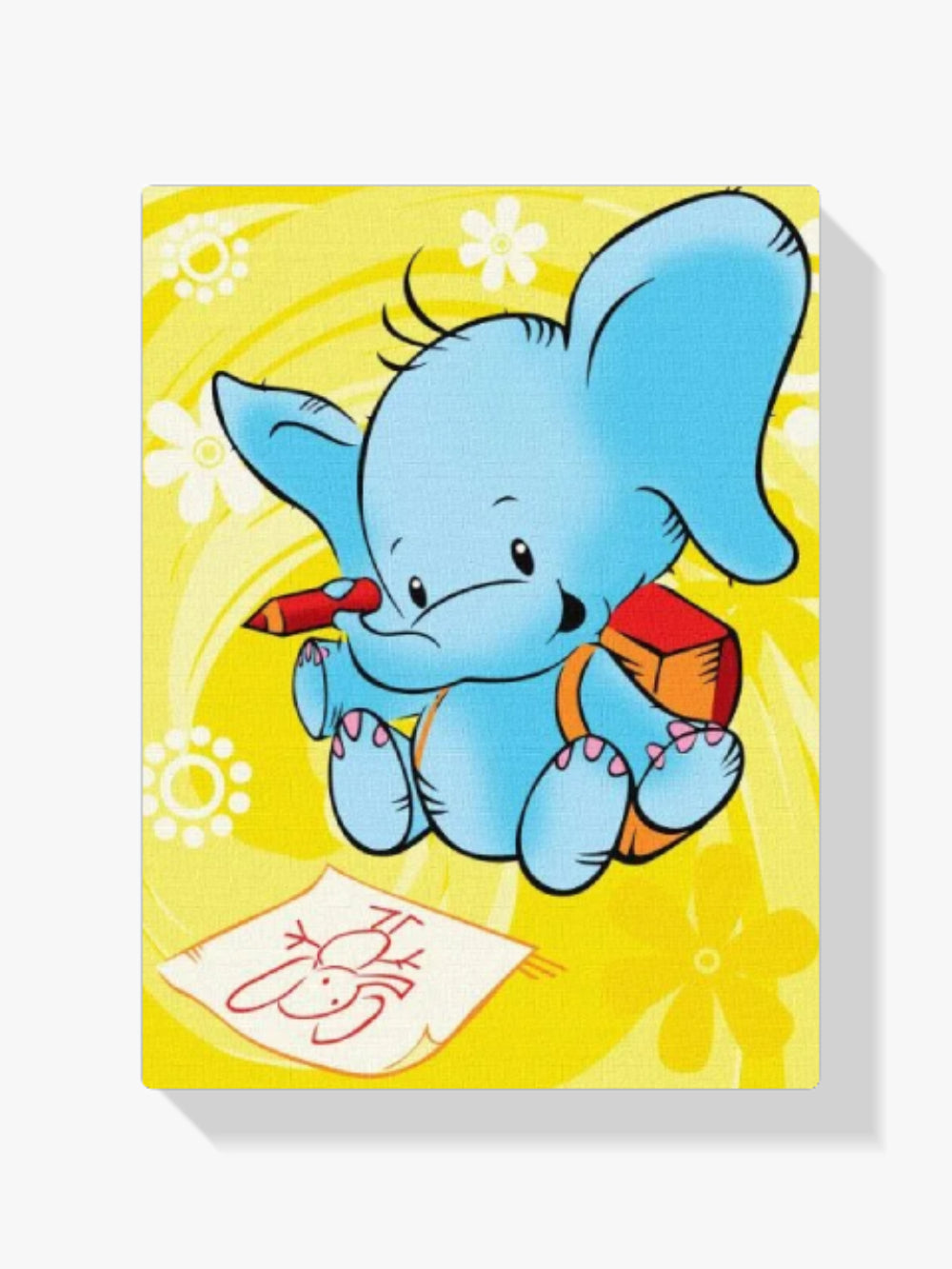 Malen nach Zahlen – Der schlaue Elefant