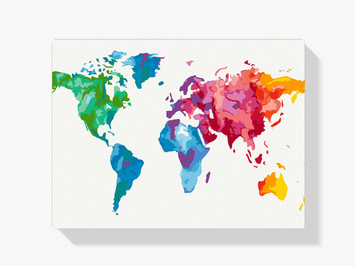 Malen nach Zahlen – Die Farben der Welt