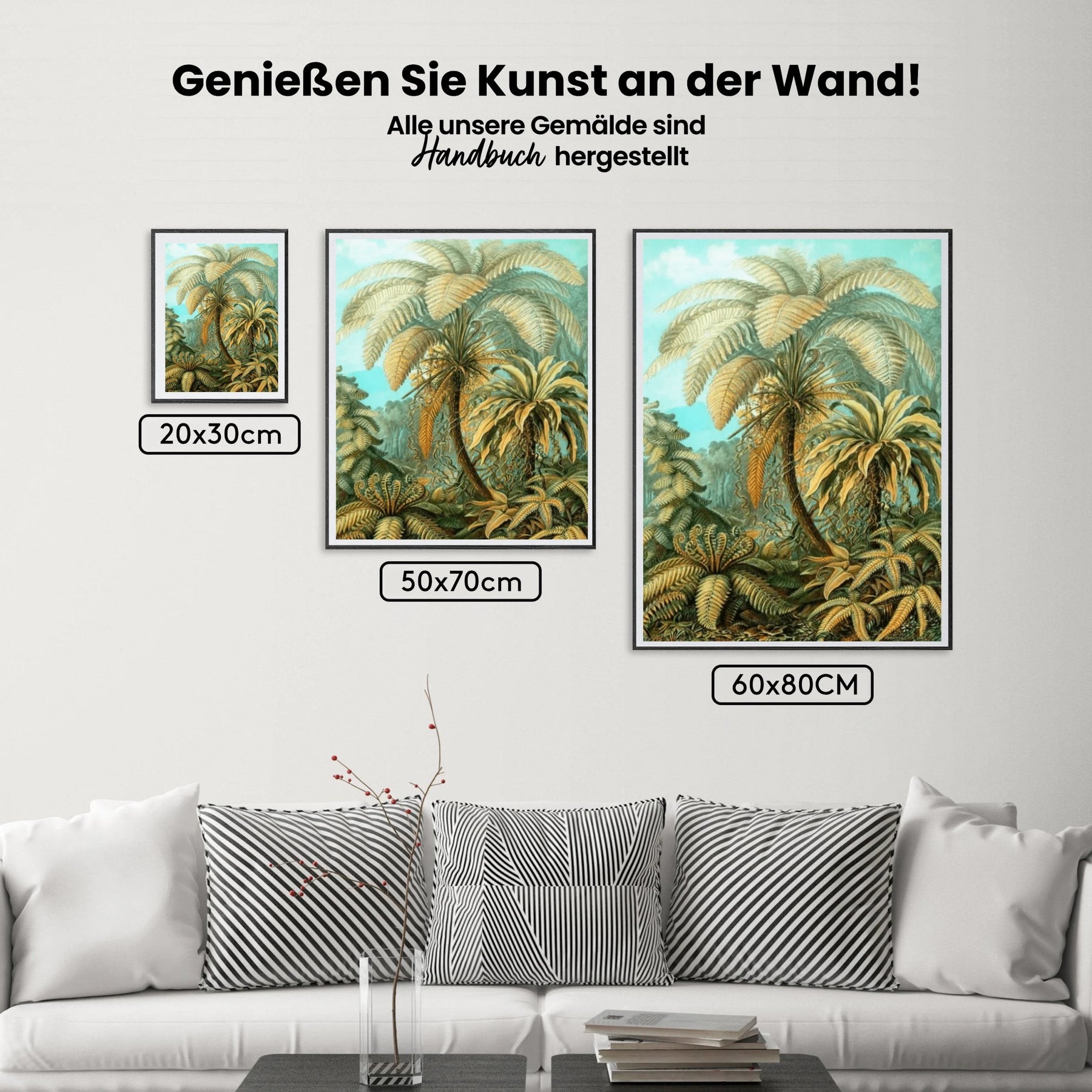 Malen nach Zahlen – Filicinae Ernst Haeckel