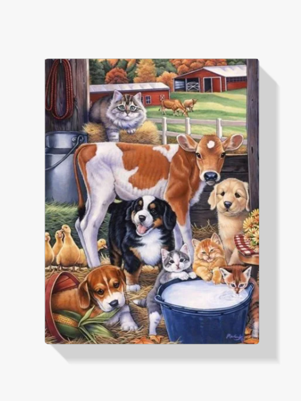 Malen nach Zahlen – Freunde der Kinder