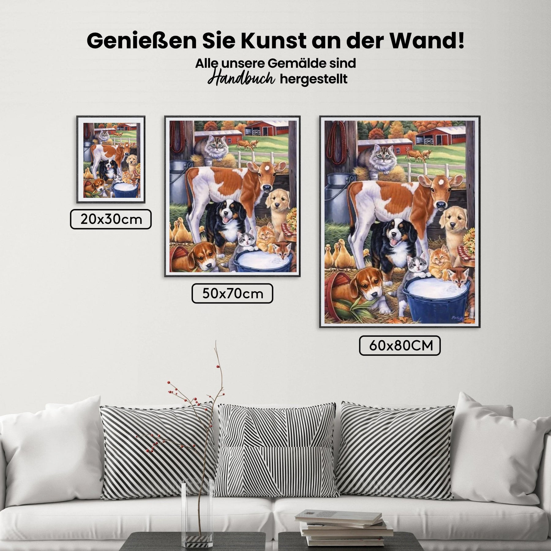 Malen nach Zahlen – Freunde der Kinder