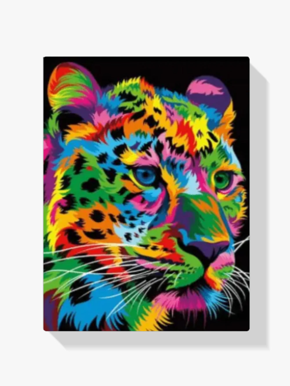 Malen nach Zahlen – Leopard