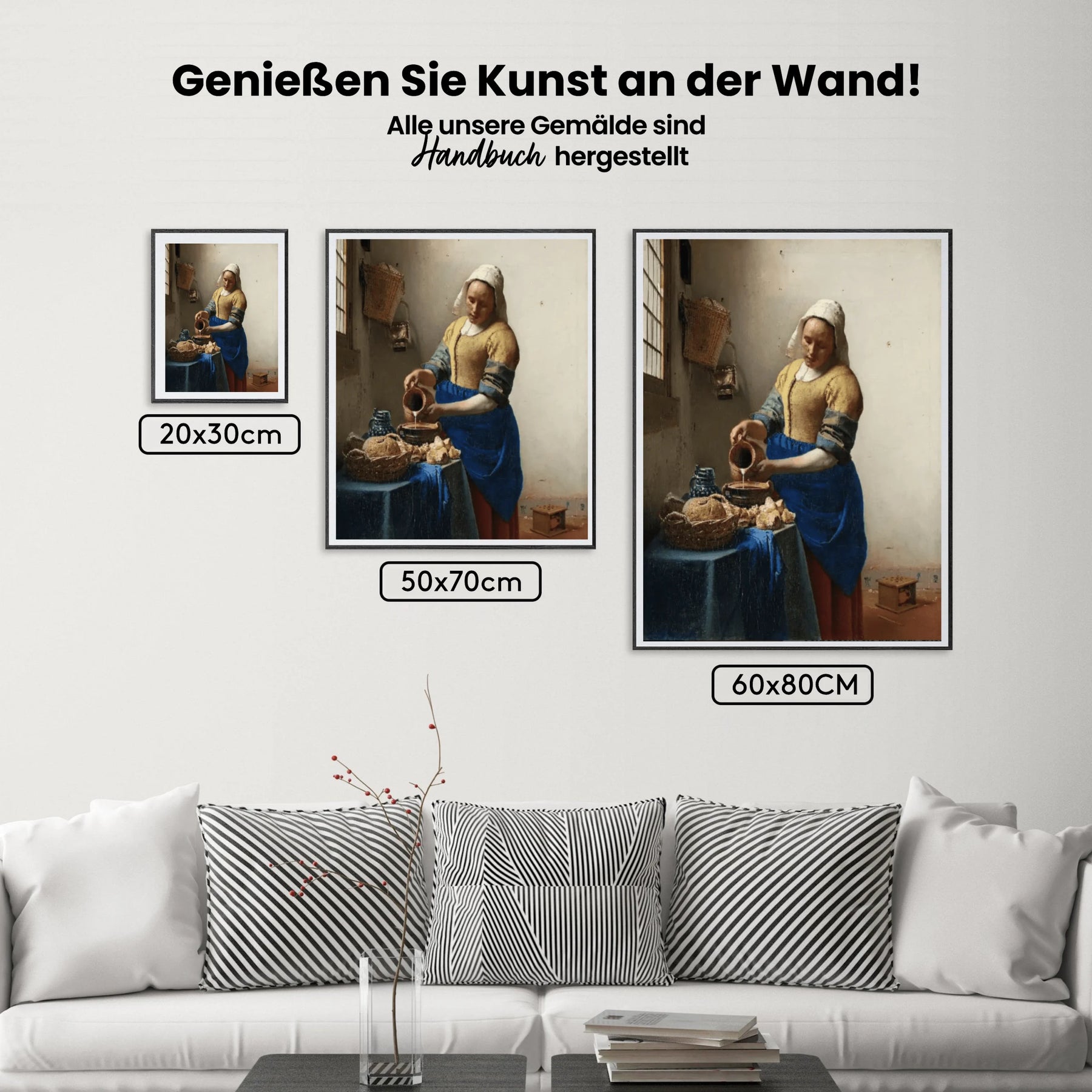 Malen nach Zahlen – Milchmädchen