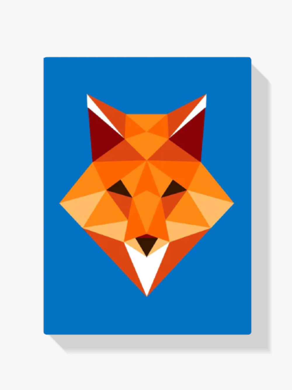 Malen nach Zahlen – Polygon-Fuchs