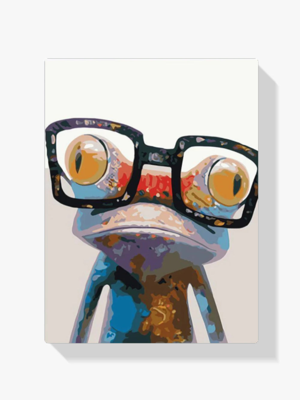 Malen nach Zahlen – Puppenfrosch