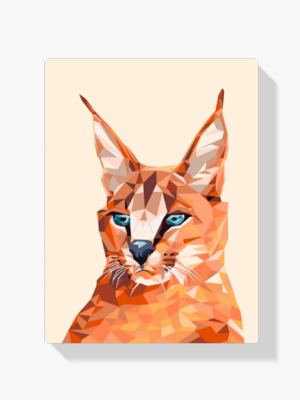 Malen nach Zahlen – Raubtier-Polygon