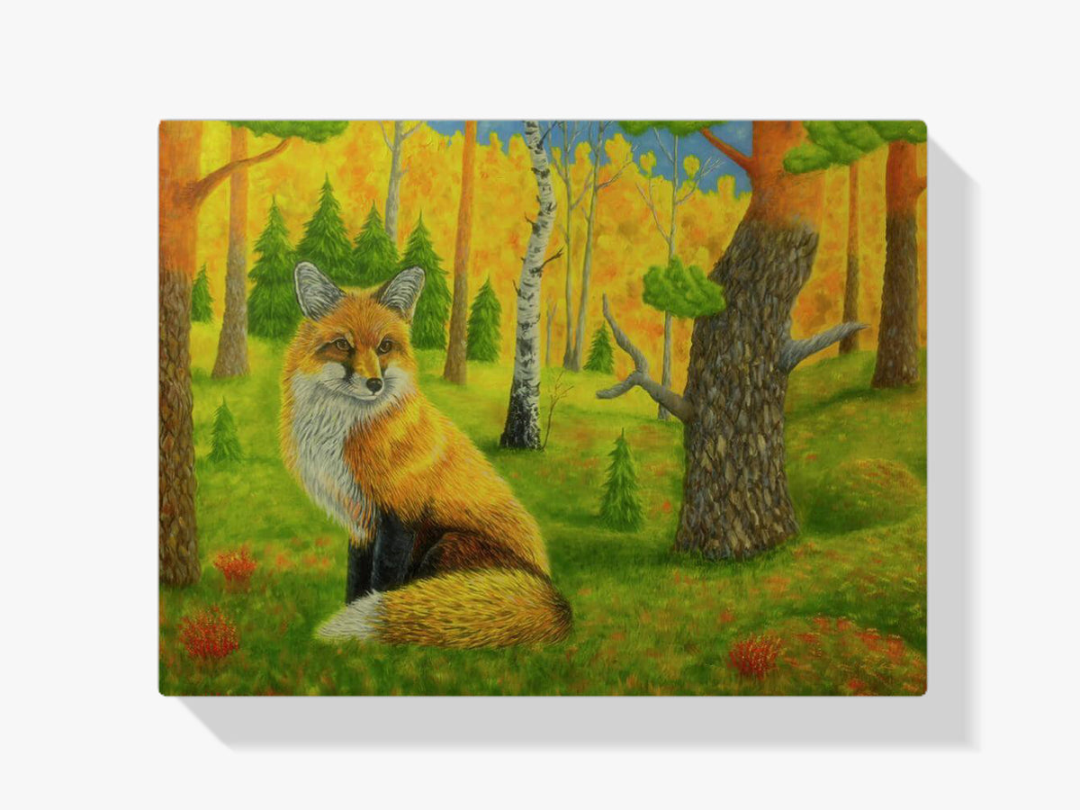 Malen nach Zahlen – Rotfuchs