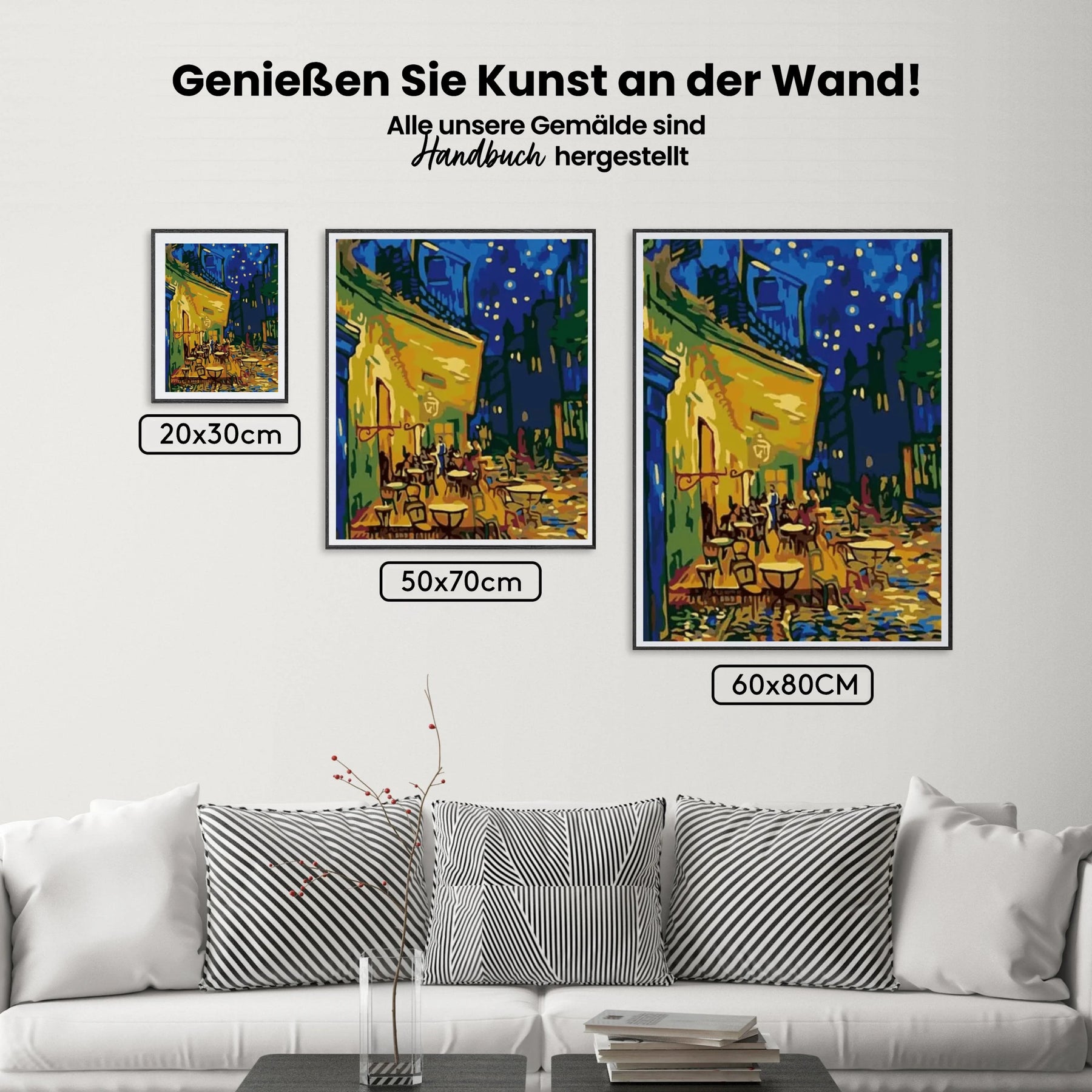 Malen nach Zahlen – Schöne Nacht Van Gogh
