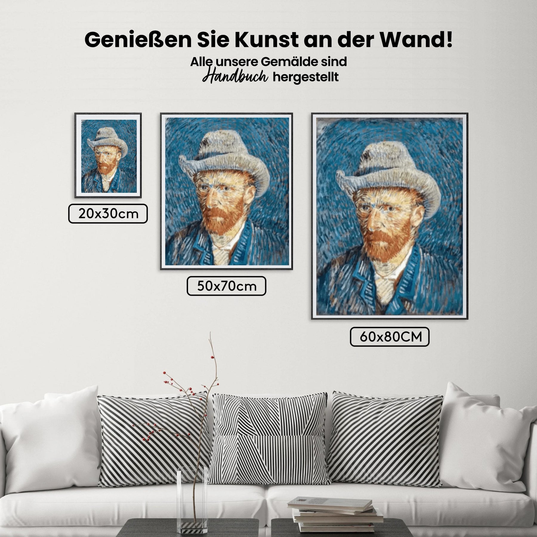 Malen nach Zahlen – Van Gogh – Selbstportrait