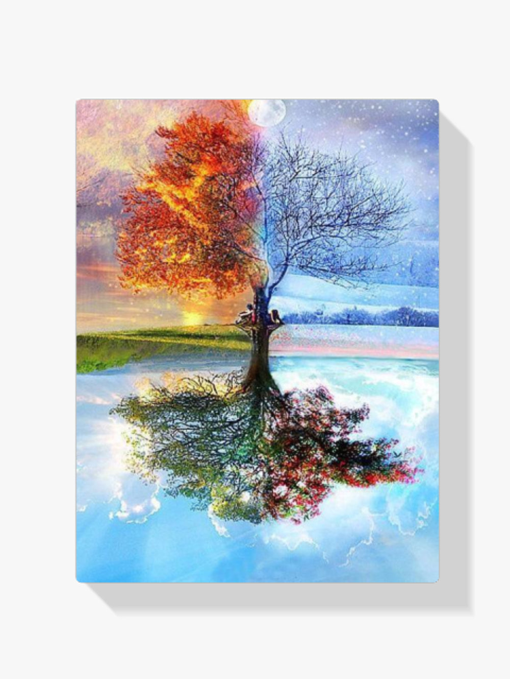 Malen nach Zahlen – Vier Jahreszeiten