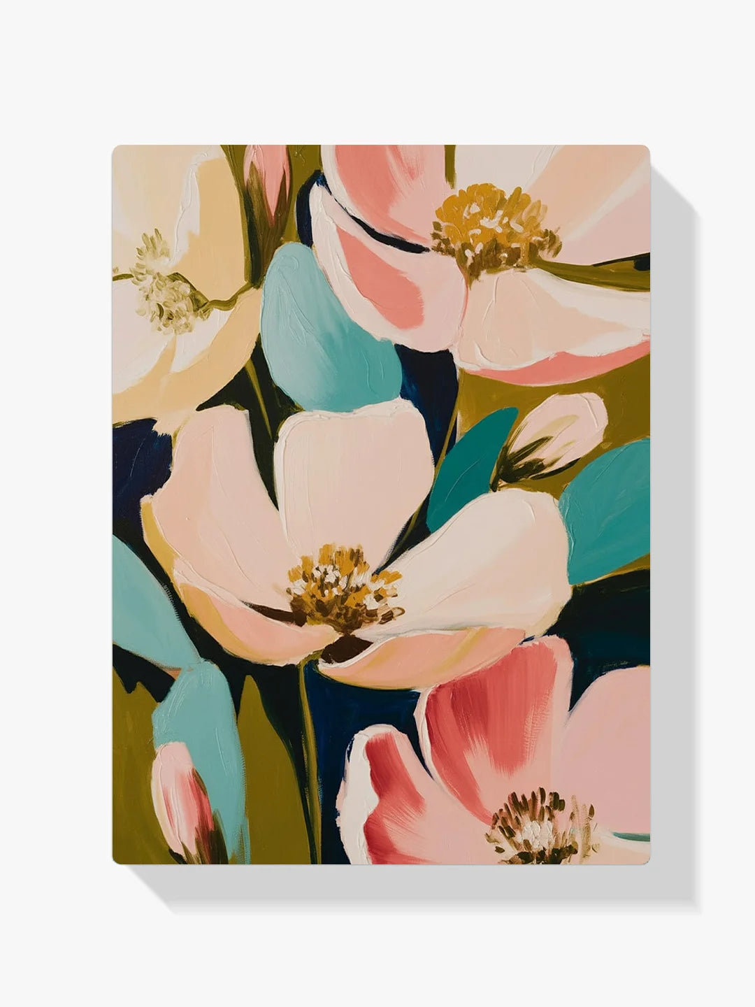 Malen nach Zahlen - Abstrakte Blume