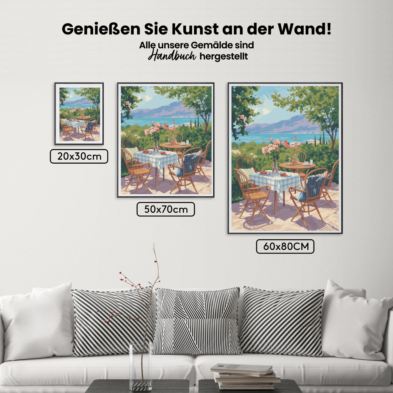 Malen nach Zahlen - Alfresco-Nachmittag