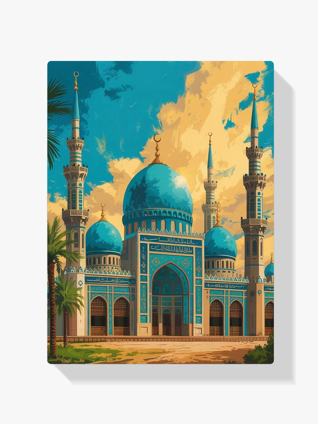 Malen nach Zahlen - Azure Moschee Eleganz