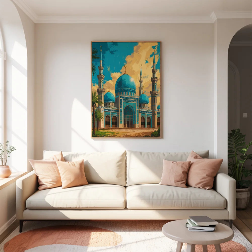 Malen nach Zahlen - Azure Moschee Eleganz