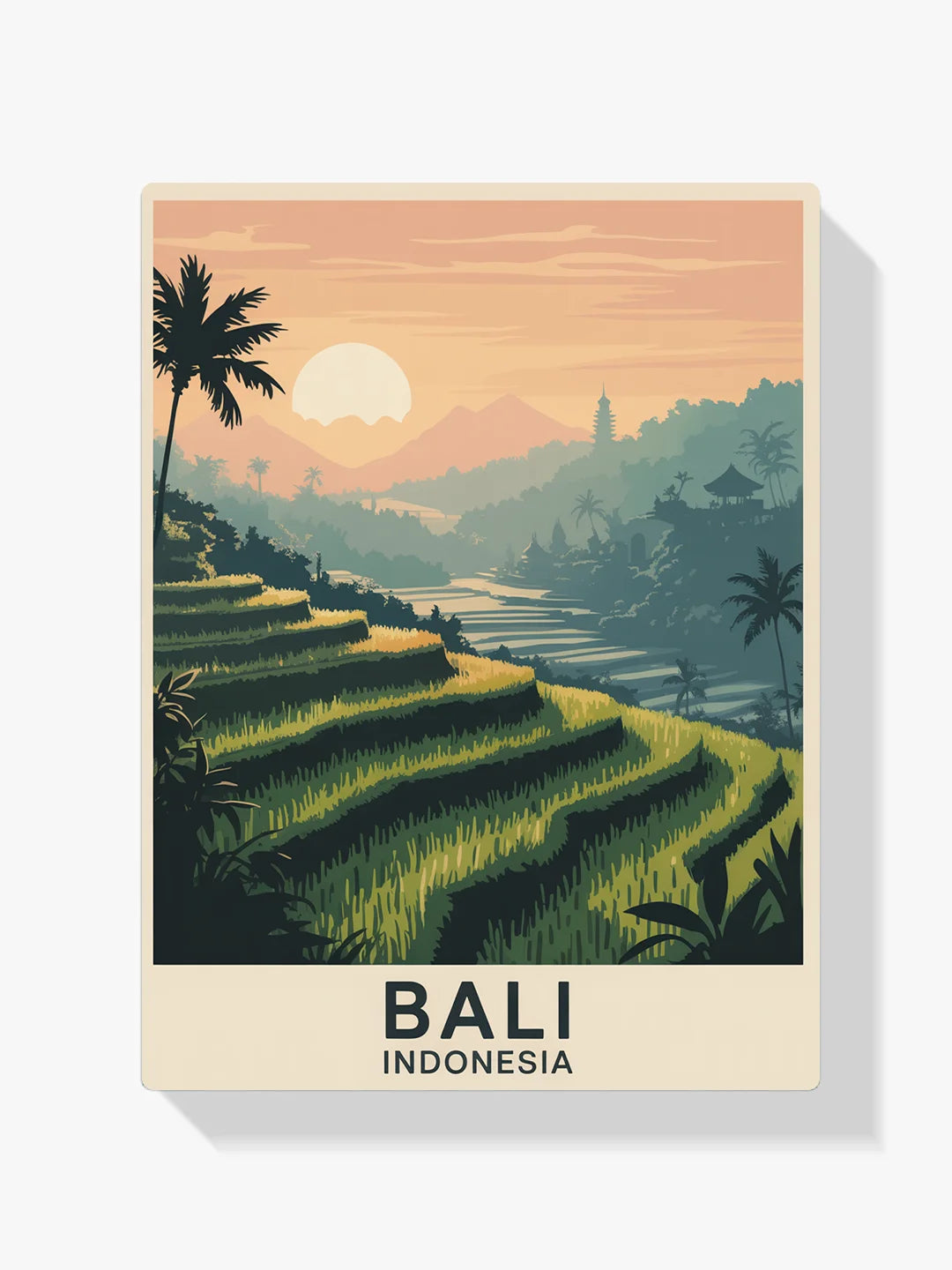 Malen nach Zahlen - Bali, Indonesien