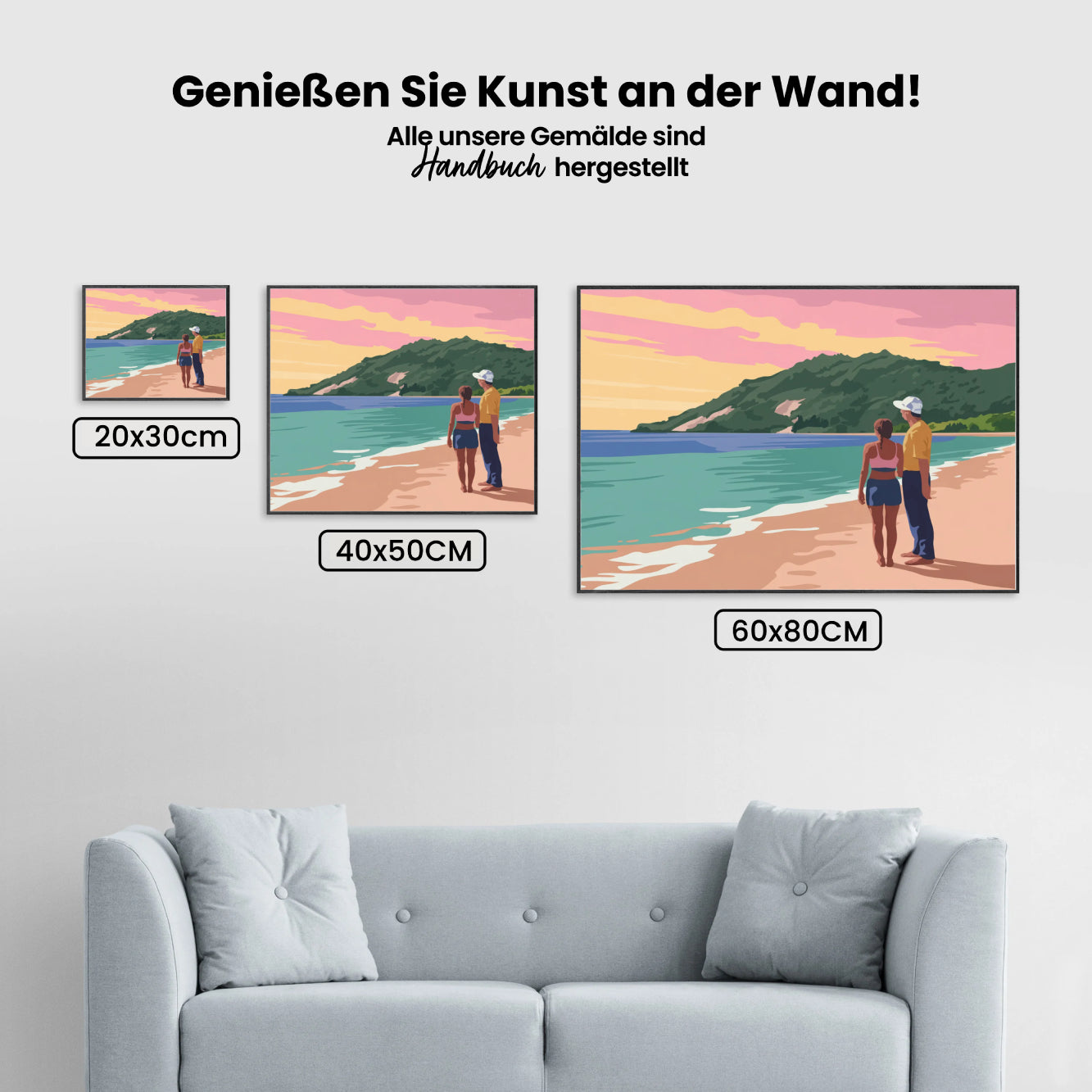 Malen nach Zahlen - Barfuß-Republik