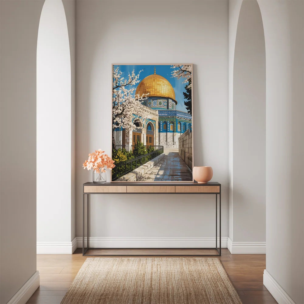 Malen nach Zahlen - Blüten von Al-Quds