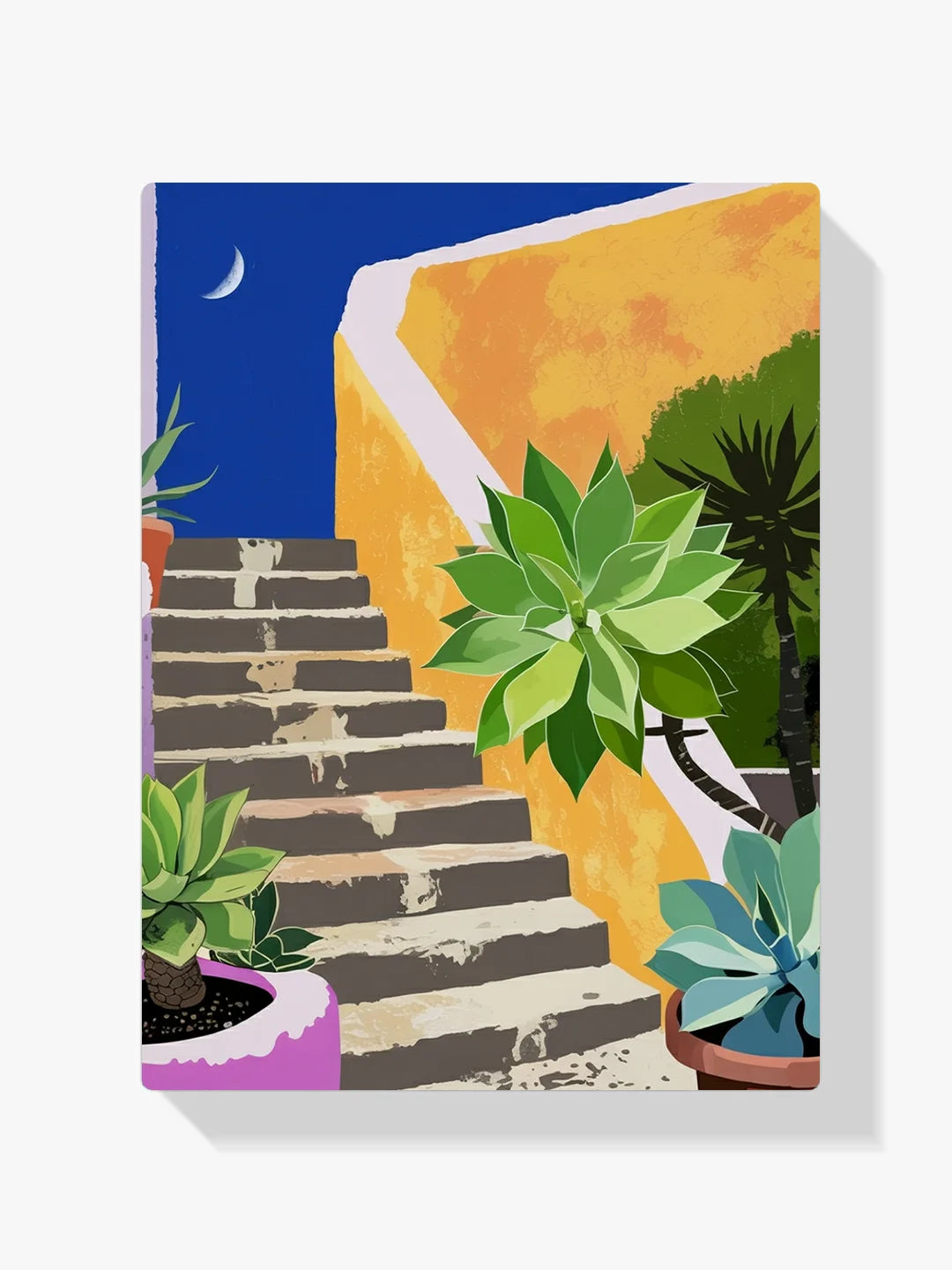 Malen nach Zahlen - Boho-Illustration Botanisch