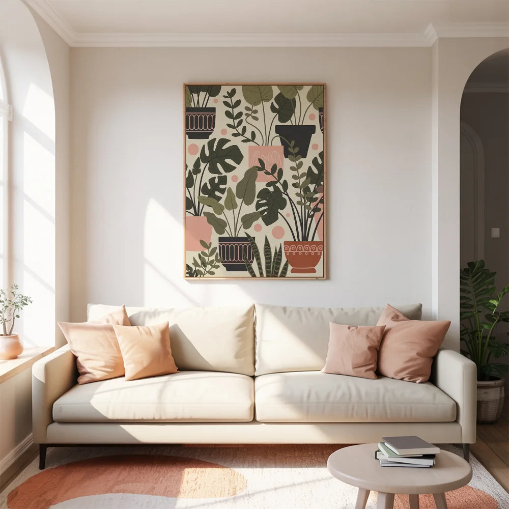 Malen nach Zahlen - Botanische Pflanze