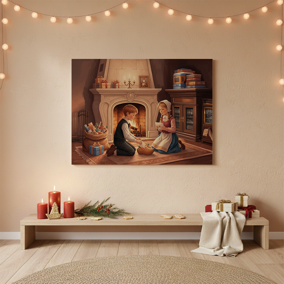 Malen nach Zahlen - Briefe an den Weihnachtsmann