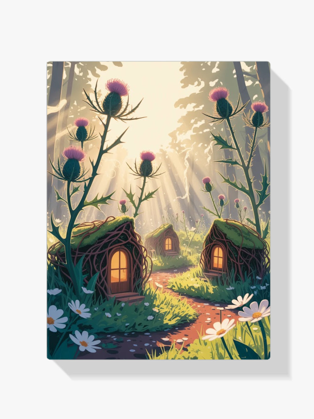 Malen nach Zahlen - Distelholz