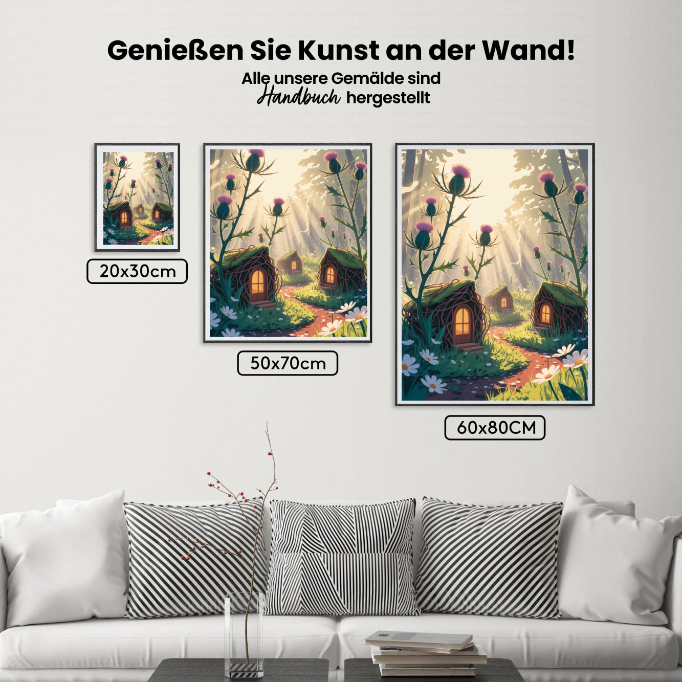 Malen nach Zahlen - Distelholz