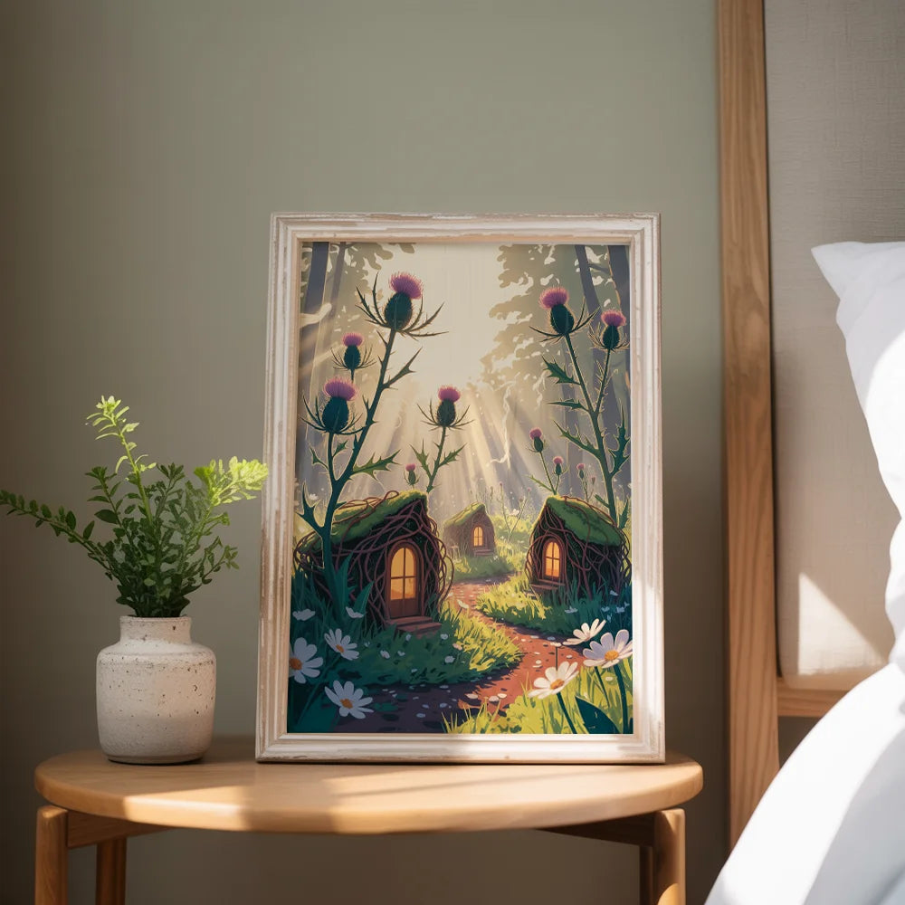 Malen nach Zahlen - Distelholz