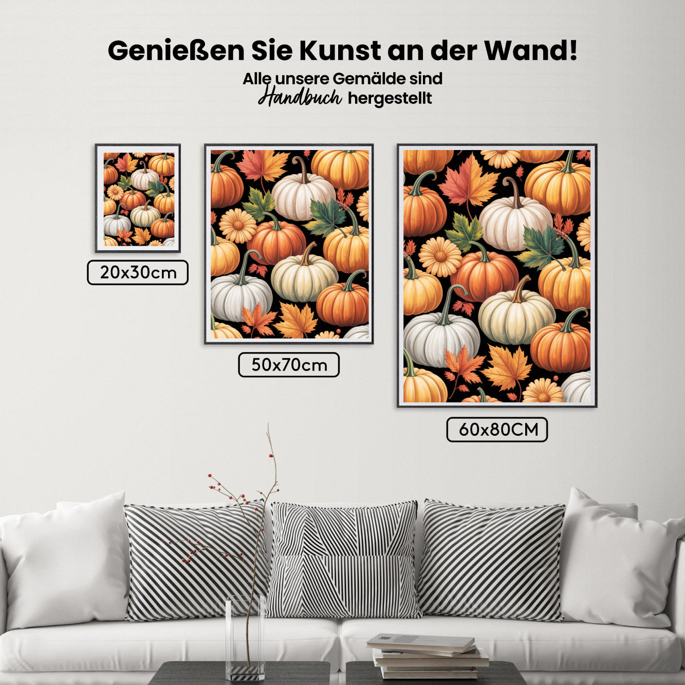 Malen nach Zahlen - Ernte des Herbstes