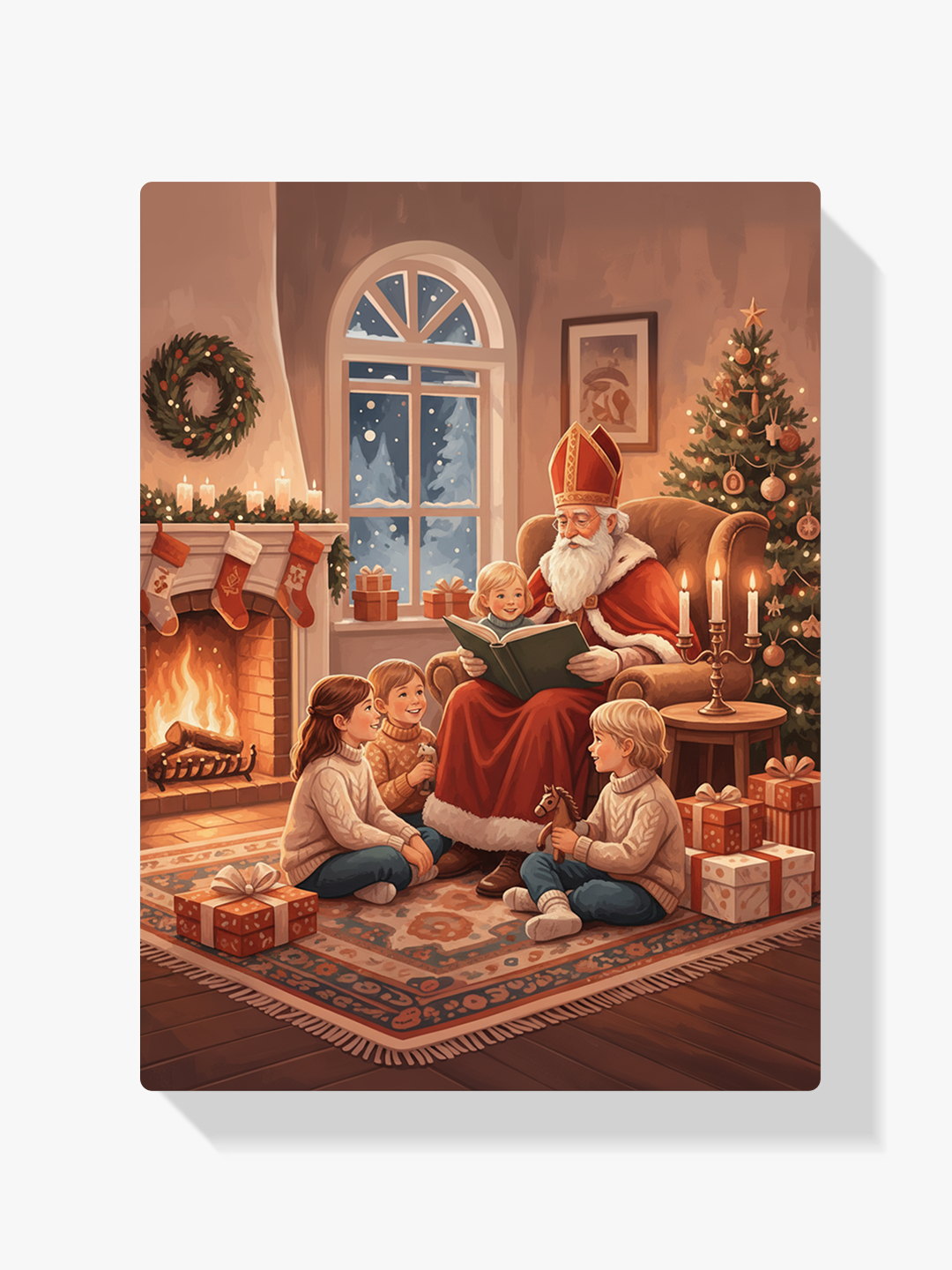 Malen nach Zahlen - Geschichtenstunde mit Opa