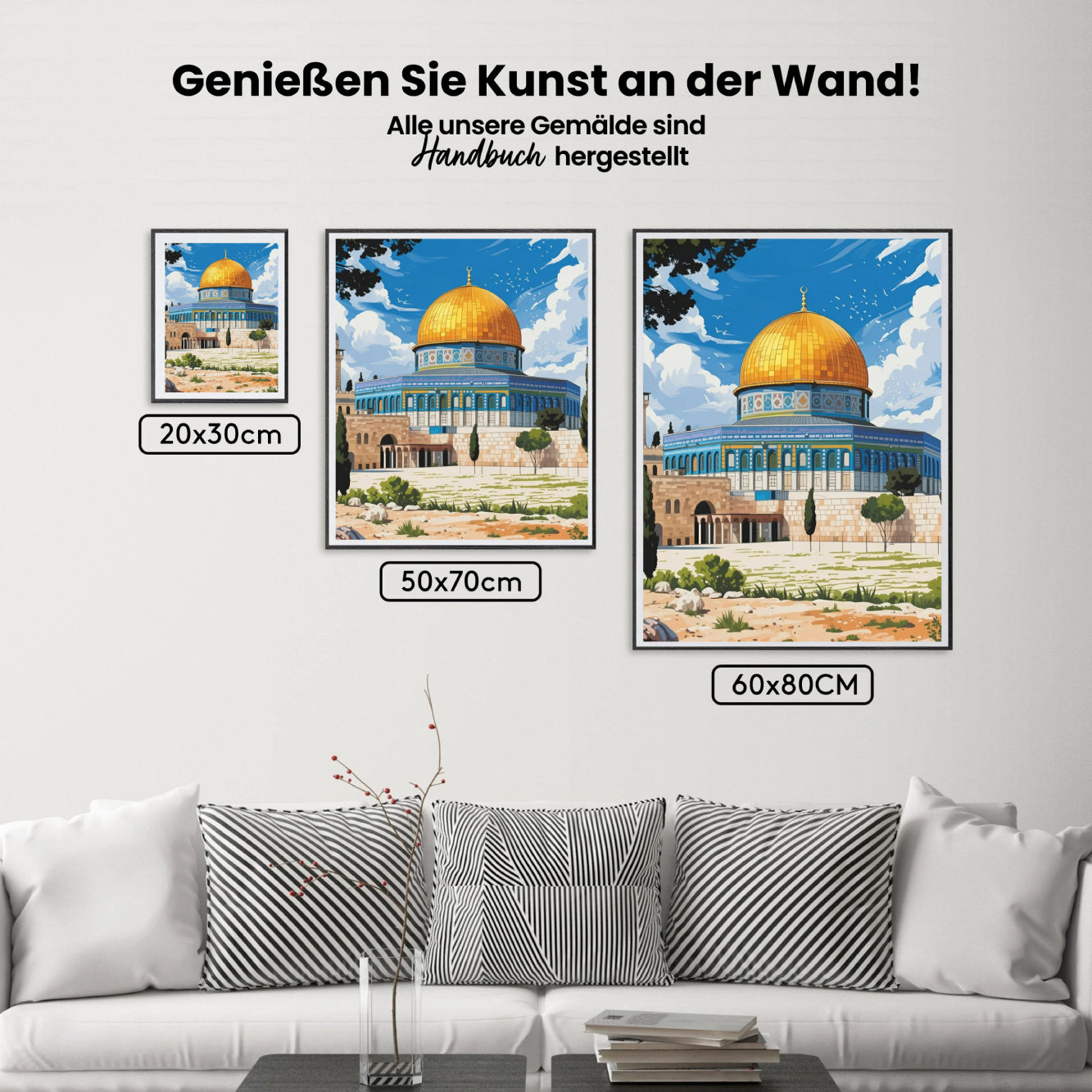 Malen nach Zahlen - Goldenes Heiligtum