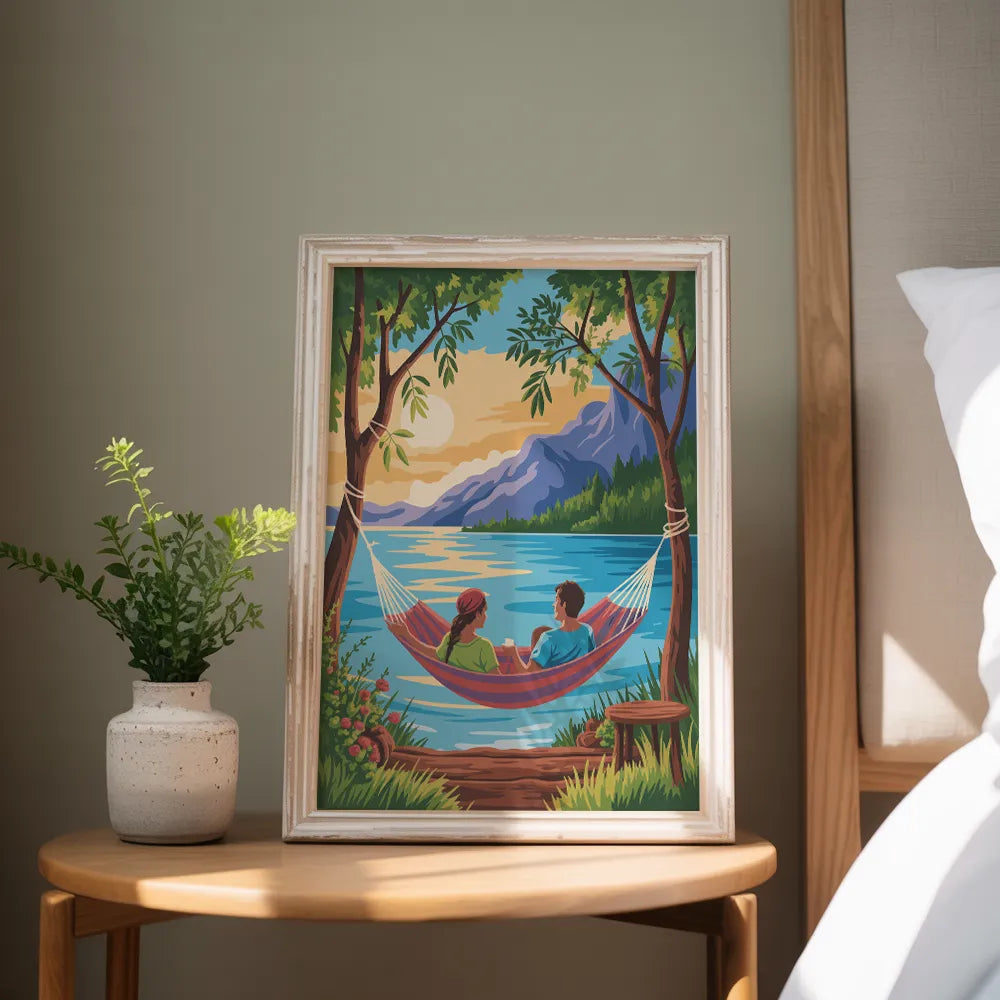 Malen nach Zahlen - Hängematten-Geschichten