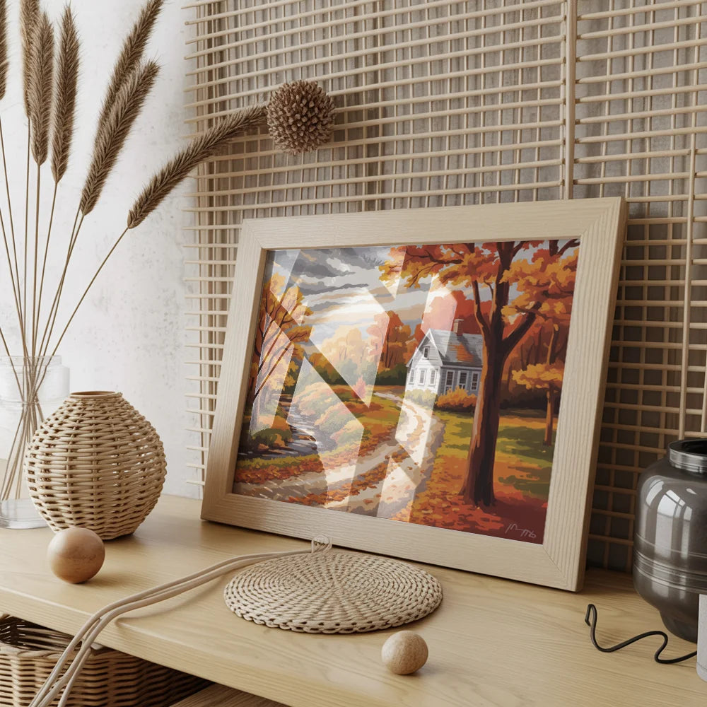 Malen nach Zahlen - Herbst-Retreat