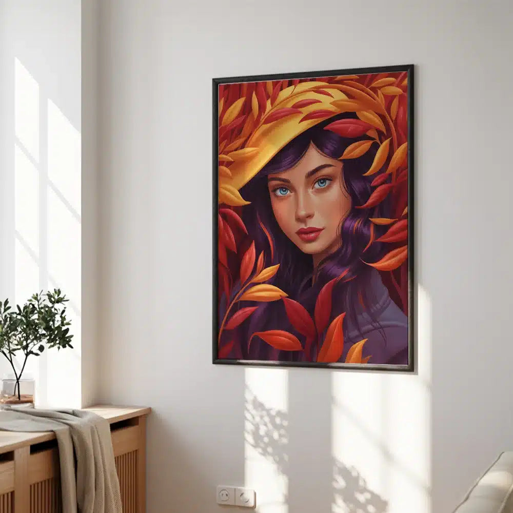 Malen nach Zahlen - Herbstliche Eleganz – Blumenfrauen