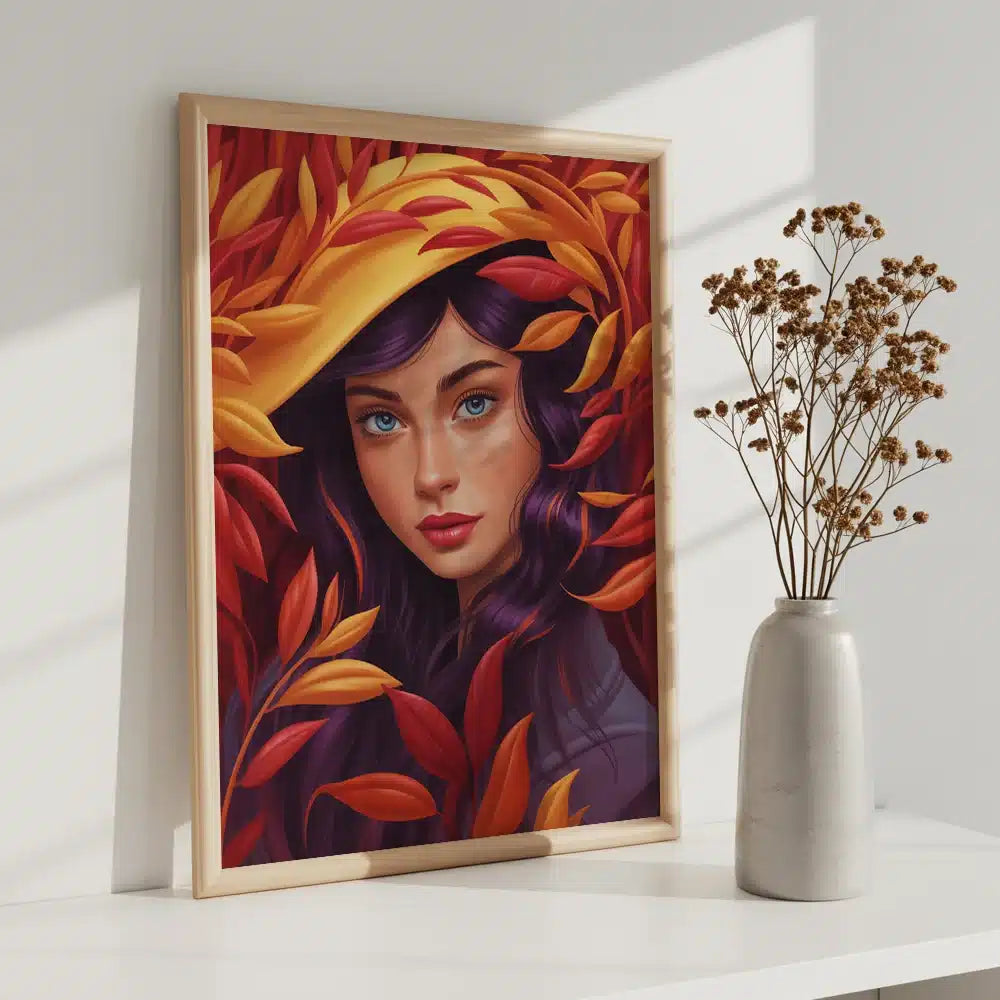 Malen nach Zahlen - Herbstliche Eleganz – Blumenfrauen