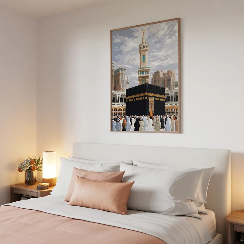 Malen nach Zahlen - Kaaba-Turm
