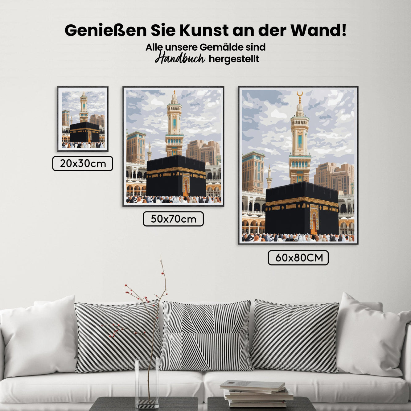Malen nach Zahlen - Kaaba-Turm