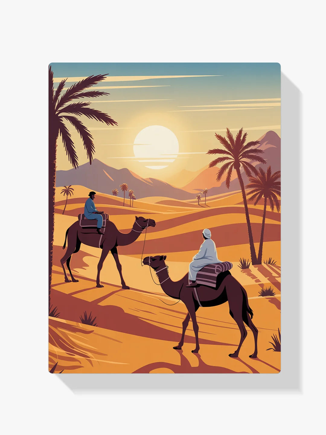 Malen nach Zahlen - Karawanenweg